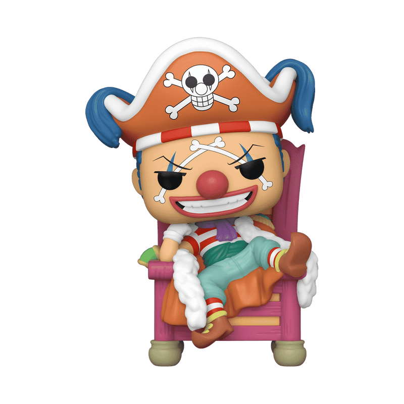 Funko Pop! Deluxe: One Piece - Buggy the Clown on Throne #1740 (2024 Fall Convention Exclusive)