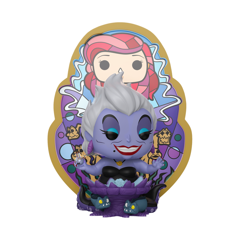 Funko Pop! Deluxe Disney Villains: The Little Mermaid - Ursula (Stained Glass) Vinyl Figure #1638