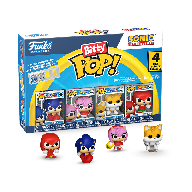 Funko Bitty Pop! Sonic the Hedgehog 4-Pack Mini Vinyl Figures