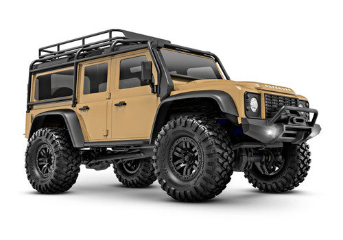Traxxas TRX4M 1/18 Land Rover Defender 4x4 RC Trail Crawler (Tan)