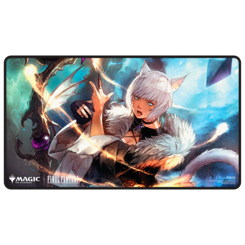 Ultra Pro: Magic the Gathering - FINAL FANTASY Black Stitched Playmat Premium Z for MtG