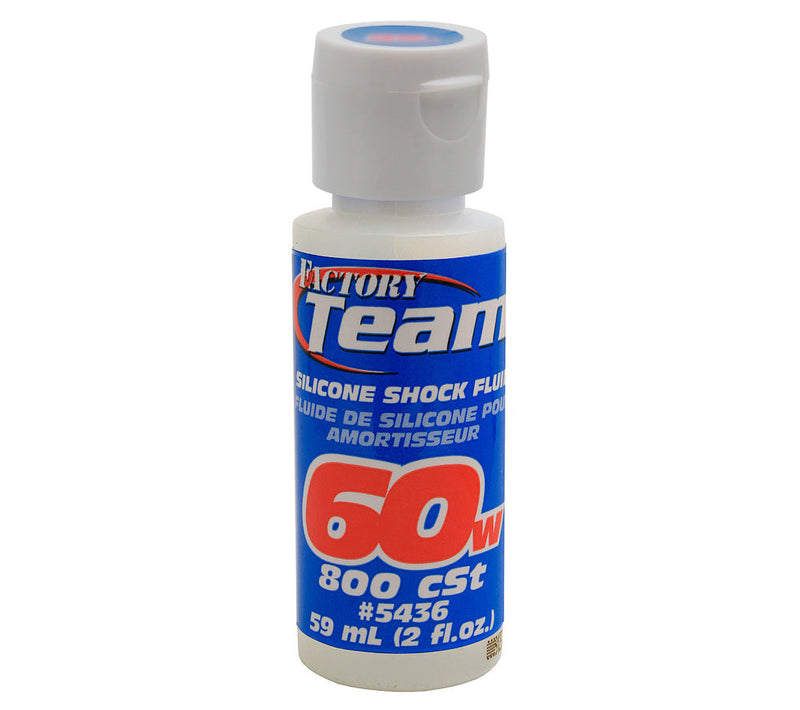 Team Associated Silicone Shock Fluid, 60wt (800 cSt)