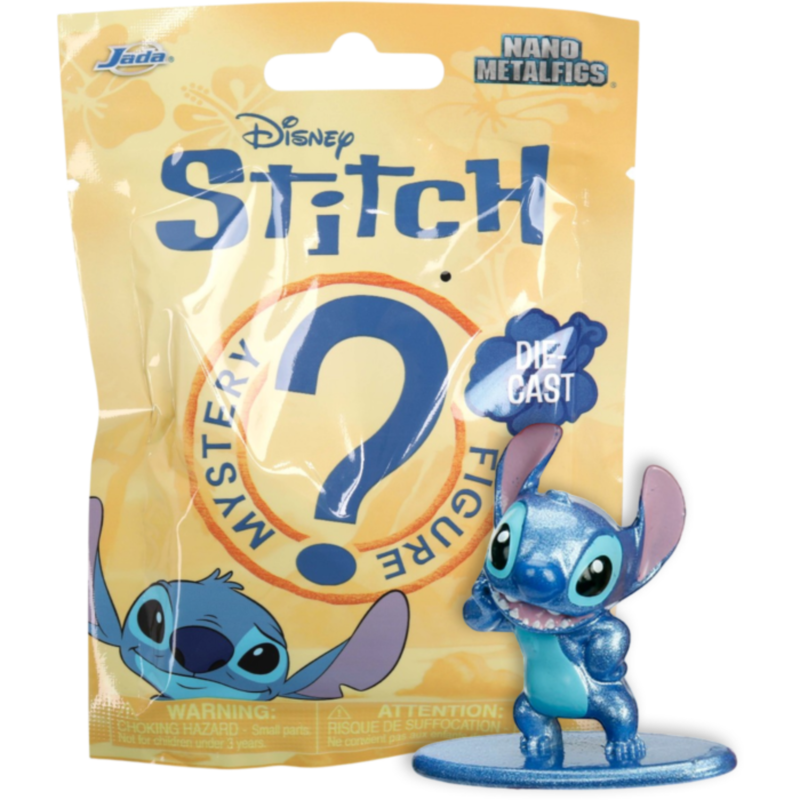 Lilo & Stitch - Stitch Nano Metalfigs Blind Bag 24-Count Counter Display Unit (Series 1)